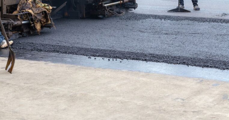 Concrete and asphalt pavement